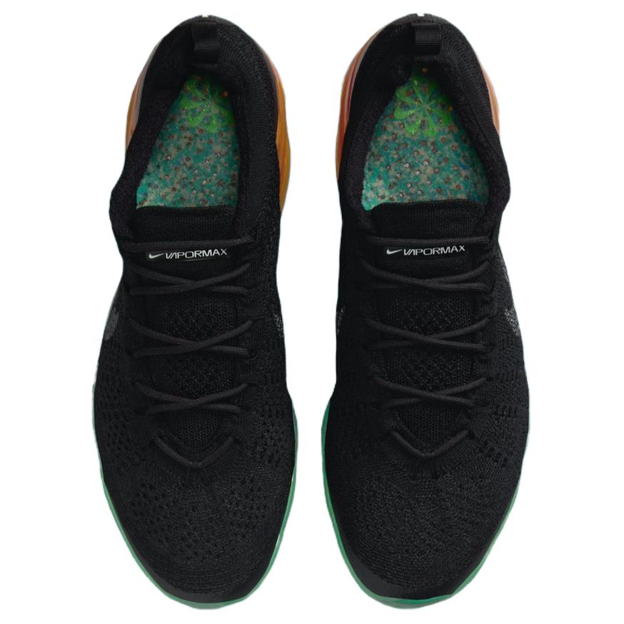 Nike Zapatillas para Hombre Air VaporMax 2023 Flyknit Negro Green Strike Curry Light-Curry DV1678-014