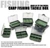 Compartments Fishing Tackle Boxes Bait Outdoor Lure Hook Accessories Box Storage Multi Functional Organization Boxes