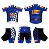 Kids Cycling Jersey Set Unisex Breathable Mesh Short Sleeve Bike Clothing Riding Skateboarding Balance