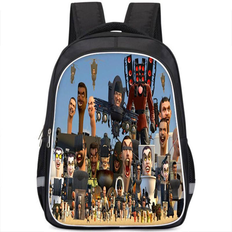 Trendy Street Fashion Oxford Cloth Large Capacity Student Backpack Unisex