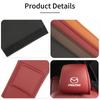 2025 Hot 2PCS Leather Car Seat Headrest Protective Cover Accessories For Mazda 6 3 2 CX5 CX7 323 Demio Axela Atenza CX9 MX3 MX5