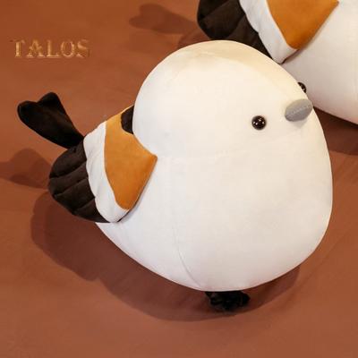 TALOS Spatz-Plüschspielzeug, hohe Simulation, starke Flexibilität, waschbar, für Kinder, Vogelbeobachter, Stofftierspielzeug für Schüler