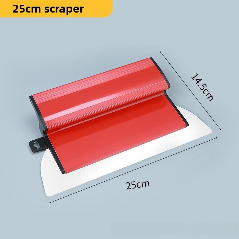 Multi Functional Stainless Steel Scraper Floor Plastering Trowel Interior Walls Renovation Putty Scraping Leveling Tool Set