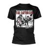 Boy's Casual Cotton Crew Neck T-shirt Exploited, The Army Life (Black) Official Tee T-Shirt Mens Unisex