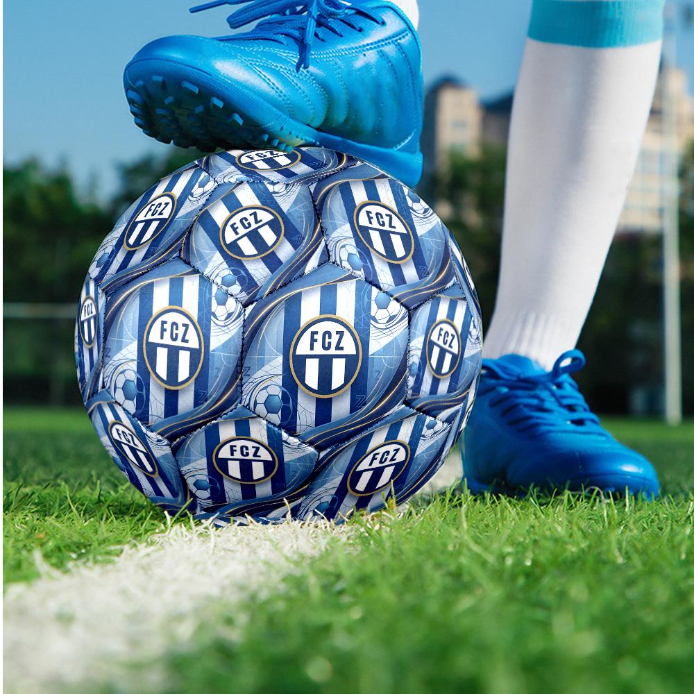 FC Zürich Taglia 5 Pallone da Calcio Standard Resistente per Allenamento e Partita per Sport all'Aperto per Adulti