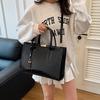 Luxury Crocodile Pattern PU Leather Shoulder Bag for Women Large Capacity Top-Handle Crossbody Tote Sac