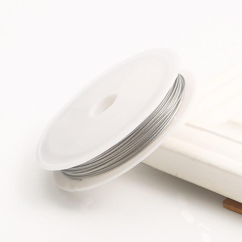 Goldener Stahldraht für DIY Perlenarbeiten und Schmuckherstellung (0.3-1mm)