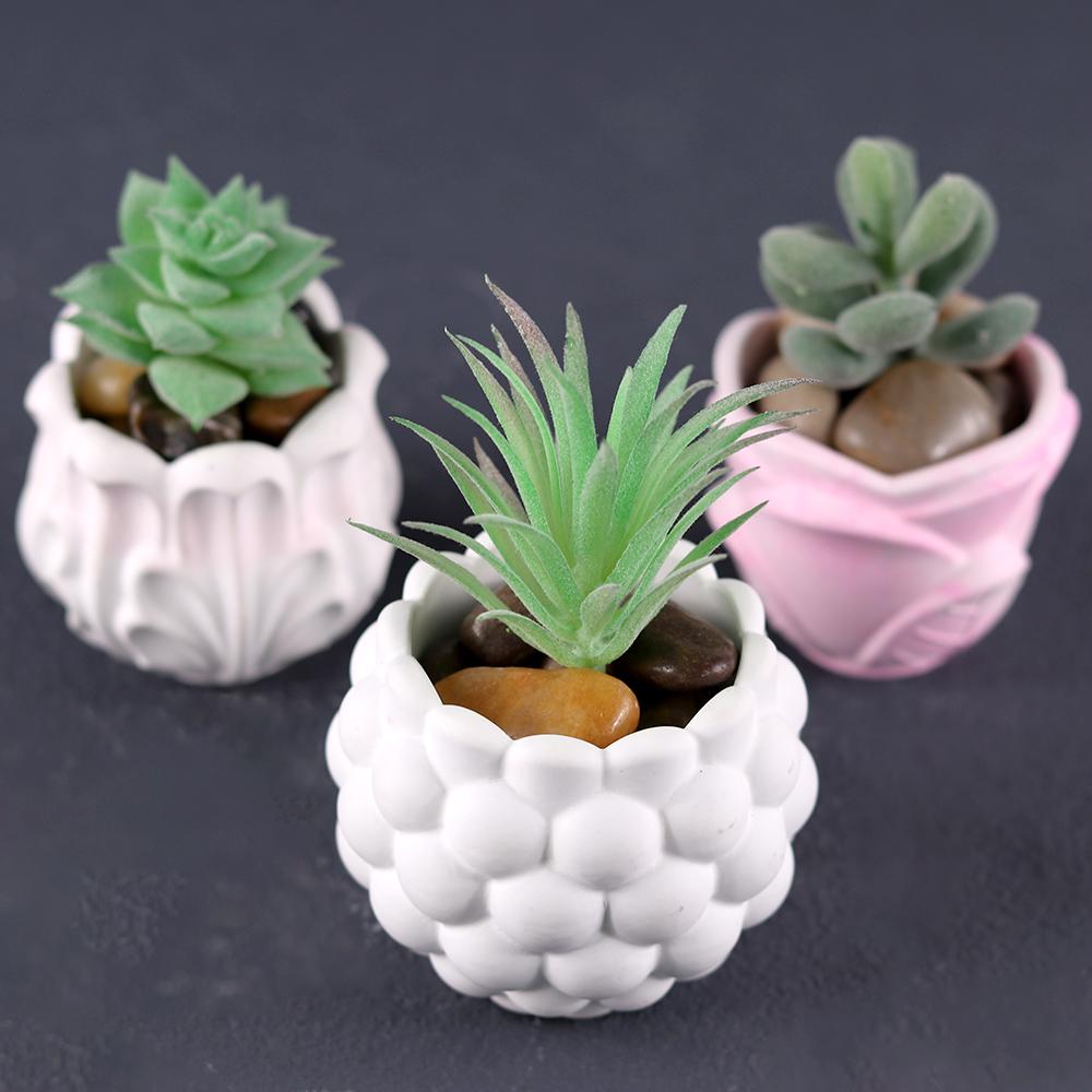 DIY Flower Shape Planter Silicone Mold Concrete Cement Mould for Candle Holder Storage Box Flowerpot Epoxy Resin Mold Home Decor