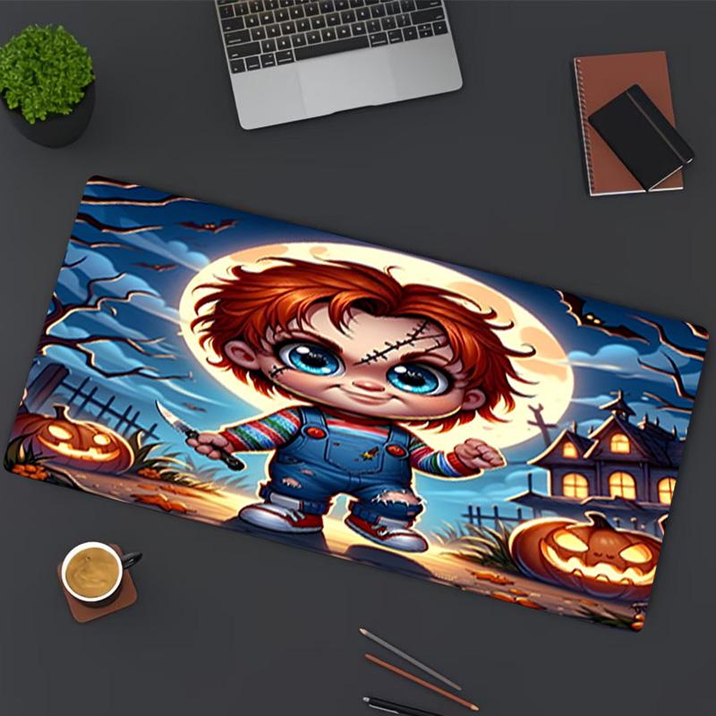 Bride of Chucky Print Mouse Pad, for Keyboard Pad Laptop PC Mat for Office Home Use, Desk Decor, Perfect Birthday Gift for Gamers