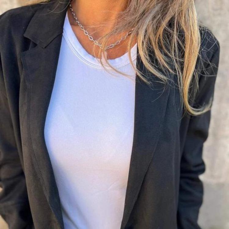 Warm Lady Winter Coat Mid Length Single Breasted Turn Down Collar Long Sleeves Pure Color Fake Pocket Outerwear Jacket Overcoat