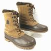Sorel Vintage Canada Leather Snow Boots Lined Brown Size 7 25.0(USED)