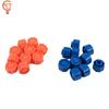 10pcs Plastic Dispensing Syringe Stop Tip Cap Luer Lock Syringe Screw Precision Tip Liquid Dispenser Needle Gauge Round Plug Cap