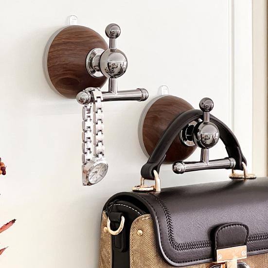 Suction Cup Hook Strong Hold Mold Resistant Hook No Drill Reusable Holder for Bathroom Towels Wet