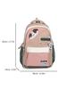 Schoolbag Campus Junior high school student schoolbag College student simple Korean version large capacity computer travel backpack lightweight high