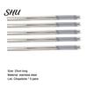 Chinese Stainless Steel Chopsticks 5 Pairs Food Stick Porcelain Pattern Anti-Slip Stylish Non-slip for Home