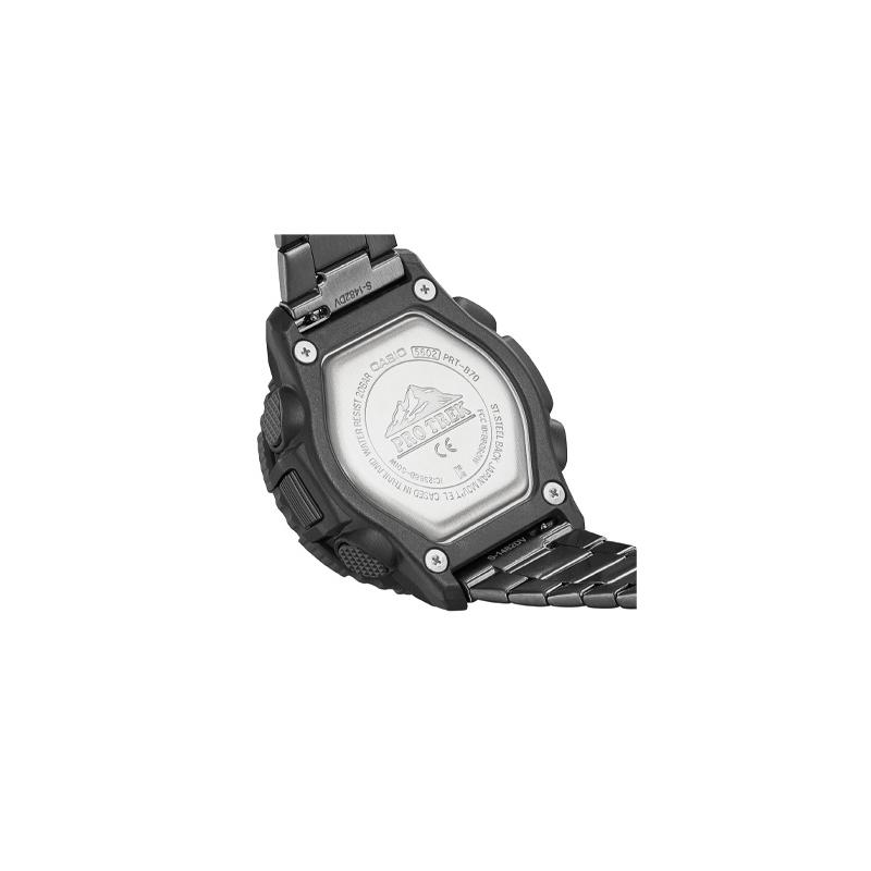 Casio CASIOPRO TREK Series-PRT Series Fashionable Outdoor Mountaineering Dual Display Waterproof and Shockproof Quartz Movement Resin PRT-B70YT-1JF