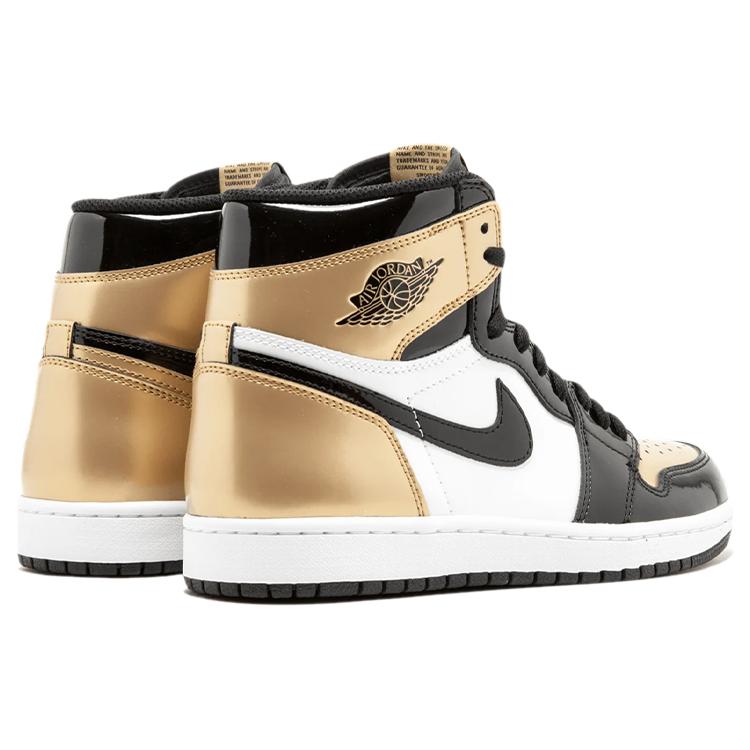 New Jordan 1 Retro High OG NRG Gold Toe 861428-007