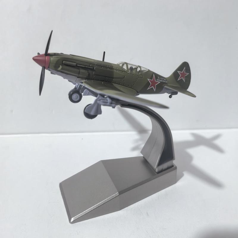 Diecast Metal 1/72 Scale Mikoyan MiG-3 Fighter Military Model Airplane Collect Gift