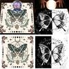 Tapestry Butterfly Moon Phases Tablecloth Bedroom Decorative Background Cloth