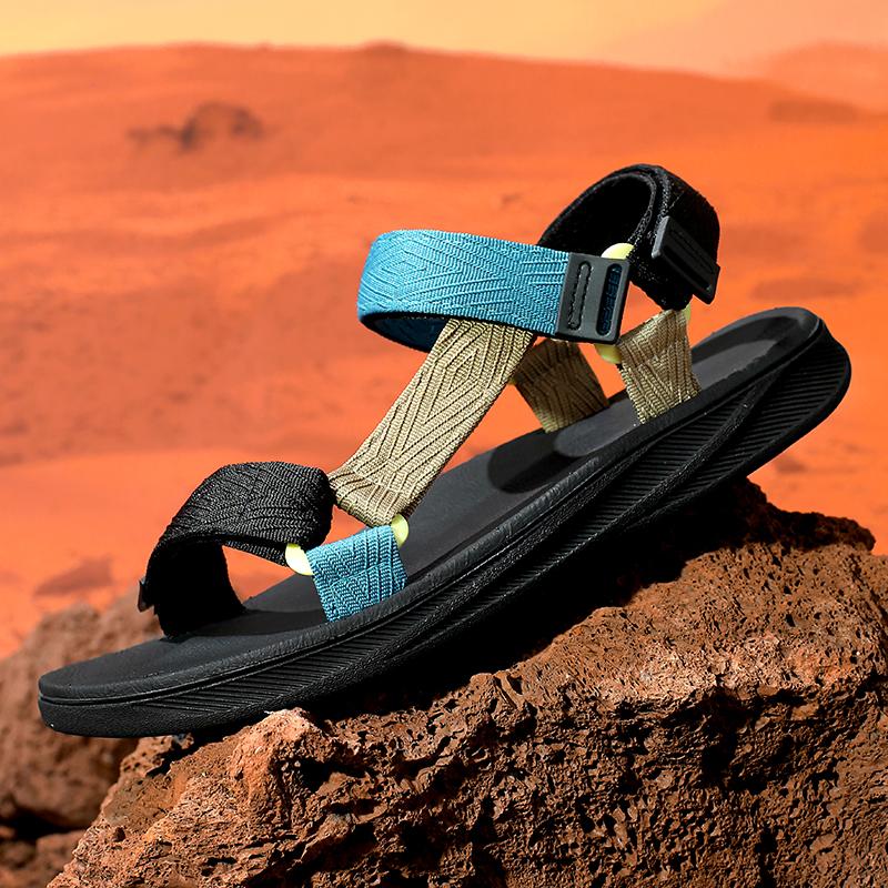 40-45 Uomo Taglie Forti Semplici Eleganti Leggere Sandali Scarpe da Spiaggia