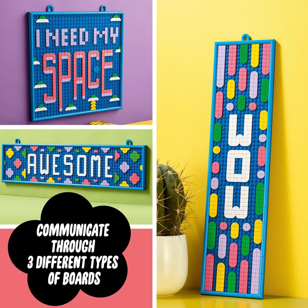 LEGO DOTS Message Board (Deluxe) 41952, Toy, Building Blocks, Gift, Jewelry, Craft, Boys and Girls, Ages 8 and Up
