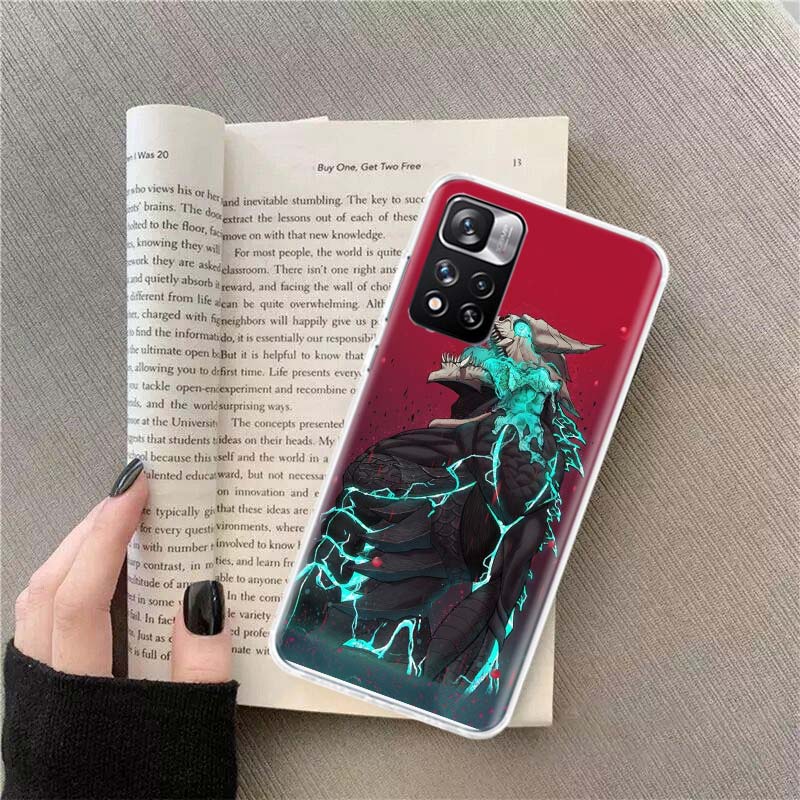 Kaiju Nr. 8 Anime Handyhülle Für Redmi Note 13 12 Pro Plus 14 15 Pro 5G 11 11T 11E 11S 10 Pro 10S 9 9S Hülle Handy Klar TPU Capa