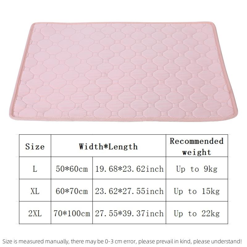 Professional Dog Cooling Mat Summer Pet Cold Bed Extra Large For Small Big Dogs Pet Accessories Cat Durable Blanket Sofa Cat Ice Pad Blanket