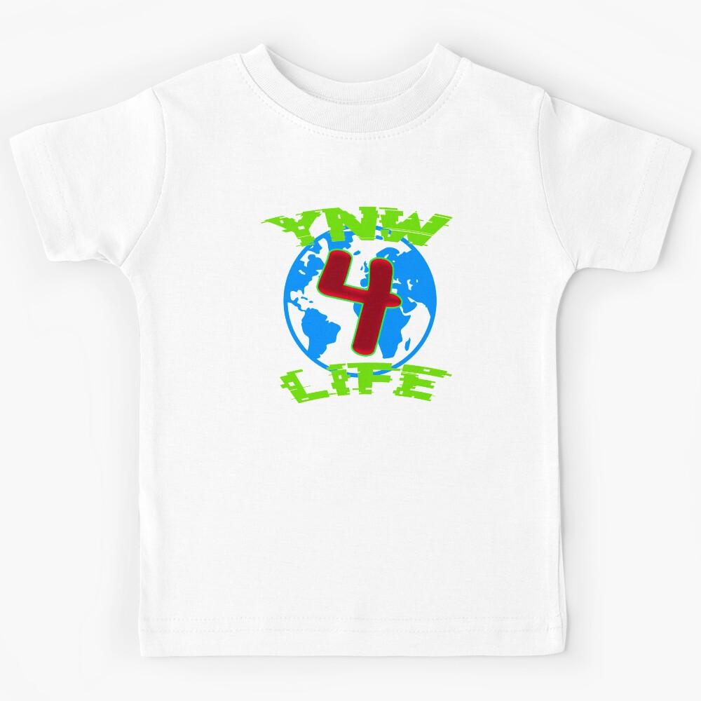 YNW, YNW 4 Life Official Merchandise, YNW Melly Rare T-Shirts & More Kids T-Shirt 120