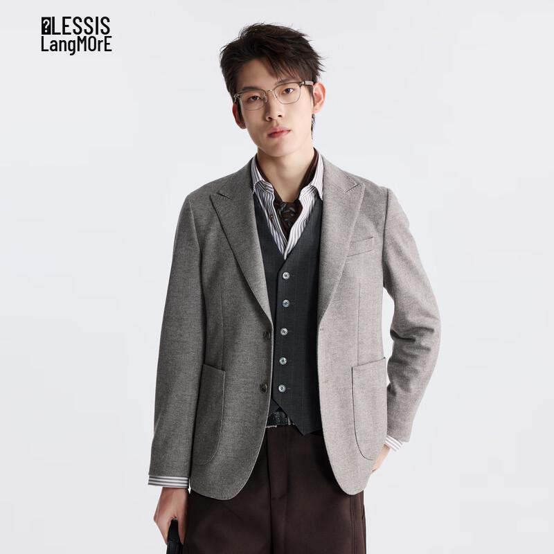 LILANZ Men s Wool Blend Suit Jacket 190