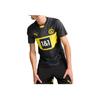 Puma Borussia Dortmund Away FW24 Authentic Casual Retro Short Sleeve Football Shirt Men Shirts Yellow Black 77804202