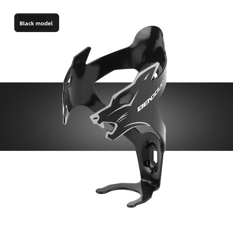Bicycle Water Bottle Cage Aluminum Alloy Cycling Accessory For Ride Enthusiasts чёрный