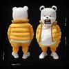 Anime One Piece Bepo Bear PVC Action Figure Anime Figure White Bear Model Toys Collection Doll Gift 15cm