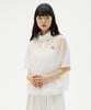 OIOI COLLECTION Small Logo Sheer Oversized Anorak [White]