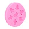 Cake Mold BeeShaped Food Grade Silicone Cake Mold Cake Decoration DIY Baking Tool(Pink )