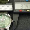 HAND-WINDING VINTAGE CAMY SWISS MENS REFURBISHED GREEN DIAL WATCH a500007-2 R151a-a500007