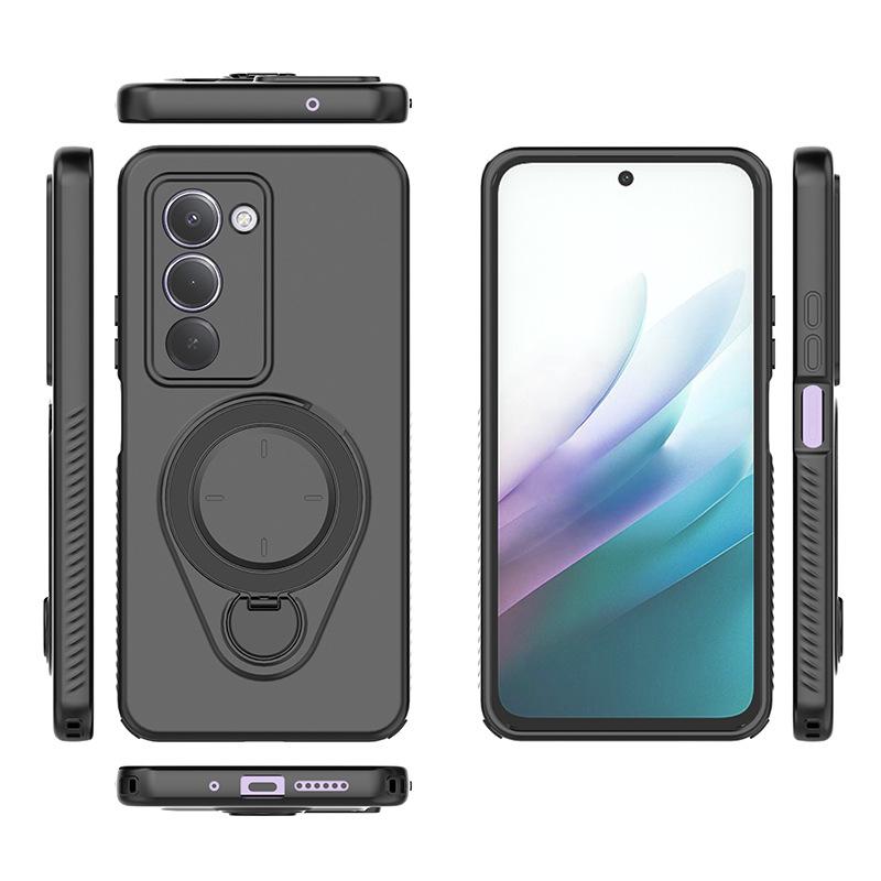 For Xiaomi Redmi 15(169.5*80.5*8.5mm) Magnetic Phone Case,Soft TPU Kickstand MagSafe Phone Cover for Xiaomi Redmi 15(169.5*80.5*8.5mm)