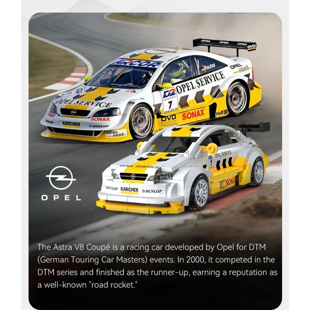Officially Licensed 1/24 Building Block Car Set / Rally Car / Classic Retro Car / Supercar / Off-Road Vehicle / Opel