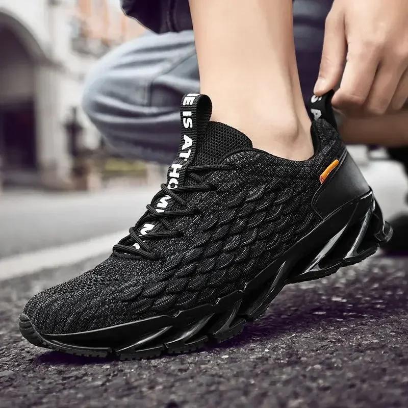 Adult Large Size 46 Men's Shoes Casual Sneakers Light Breathable Shoes Mesh Tenis Outdoor Manhood Sneakers Mens Free Shipping