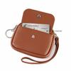 Solid Color Zipper Coin Purse Korean Style Small Item Bag Casual Handheld Wallet  Outdoor