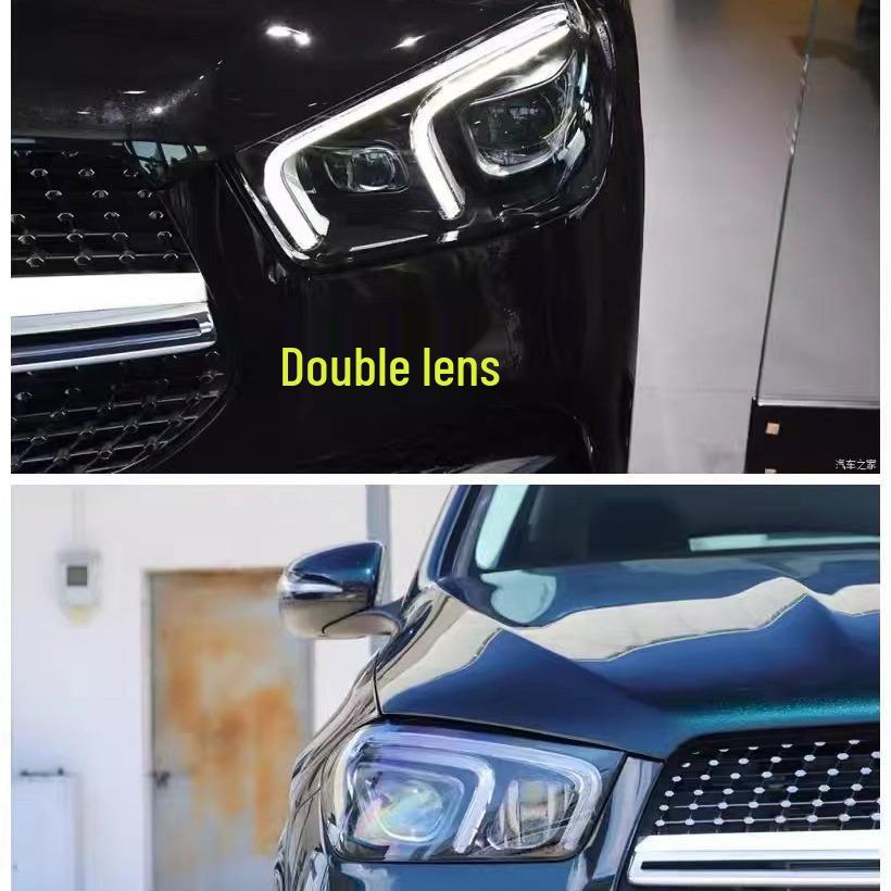 Kompatible Scheinwerfer-Rückschale für 2020-2022 Mercedes-Benz GLE350/400/450