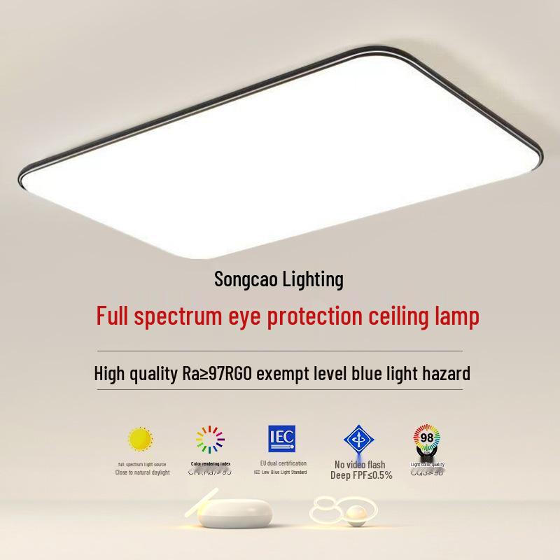 

Upgrade 2025: Modern Minimalist LED Ceiling Light for Bedroom & Living Room 40*40cm-White 24W