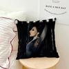 Hot Singer Lady Gaga Disease Pillow Case Sofa Living Room Bedroom Headboard Backrest Cushion Square Cushion Nap Time