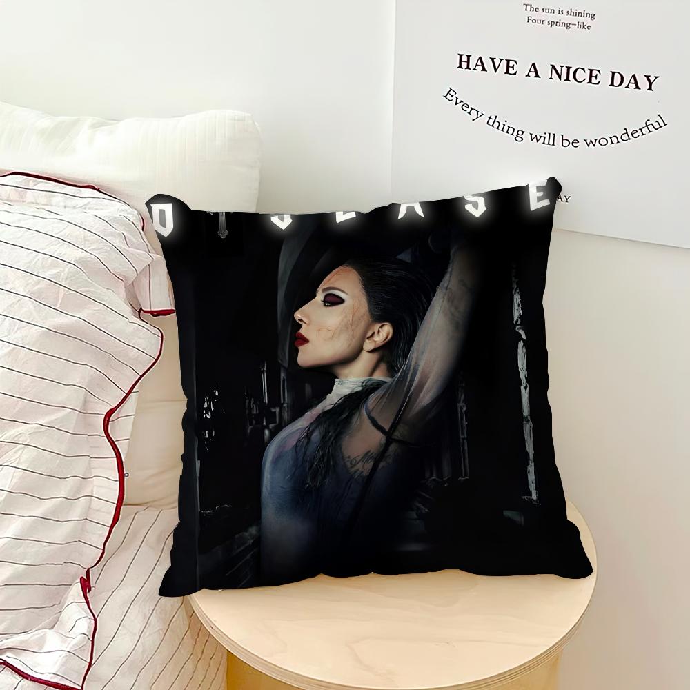 Hot Singer Lady Gaga Disease Pillow Case Sofa Living Room Bedroom Headboard Backrest Cushion Square Cushion Nap Time