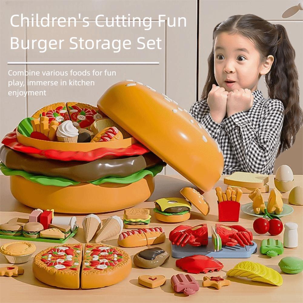 ABS Cut Fruit Game Simulation Cooking Toy Fast Food Toys Play House Toy  Girl Activities