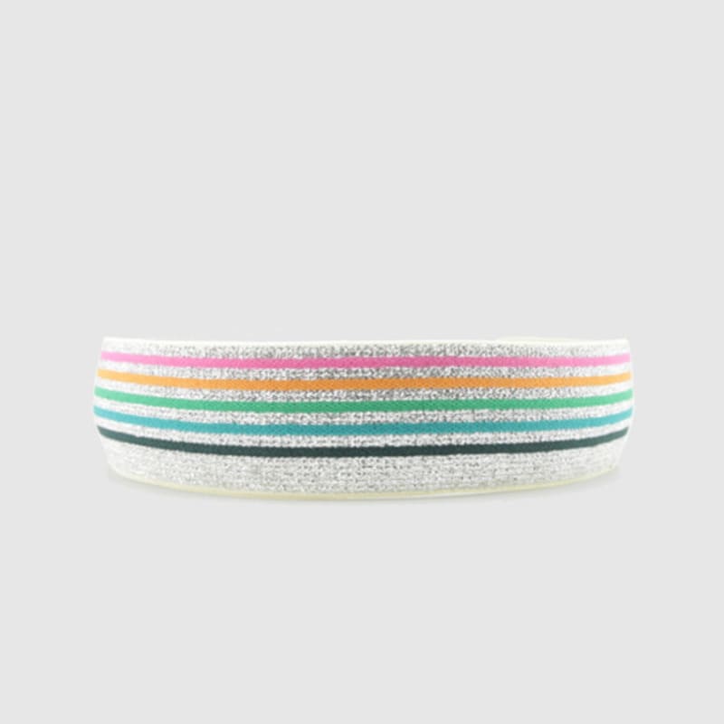 LALA Twinkle Stripe Hairband P-Silver