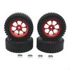RC Car Wheels and Tires Bundle for MN128 1/12 Scale Vehicles