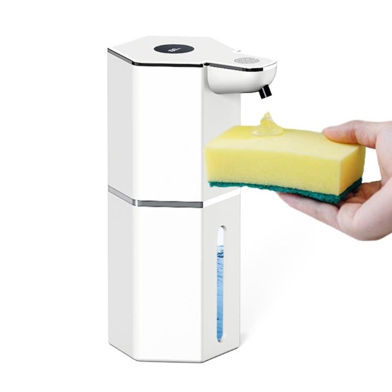 Hands Without Small Soap Dispenser High Sensitivity Sensors Easy Installation Modern Soap Container for Bathroom Kitchen