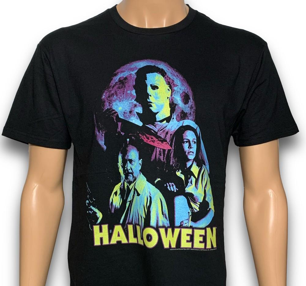 Halloween Neon Moon Brand New Officially Licensed Shirt Unisex T-Shirt L