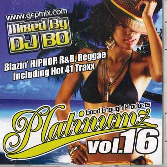 

Mix CD DJ BO - Platinumz Vol.16 NONE Taiwan Rap & Hip-Hop/R&B Used