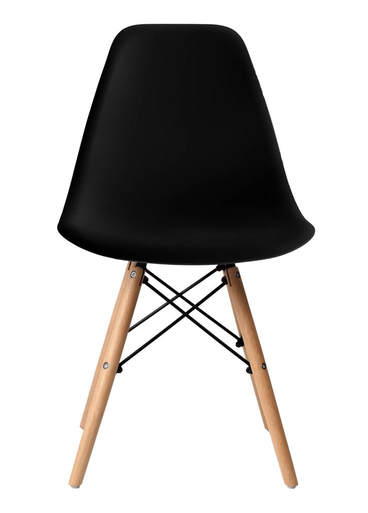 Modern Chair Milano Dsw Pp Black